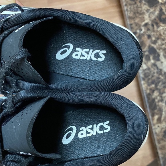 ASICS Magic Speed 2 Women’s Running Sneakers “Black White Cream” Size 8.5 - Picture 16 of 17